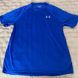 Under Armour Tech Tee ; Blue ; Large